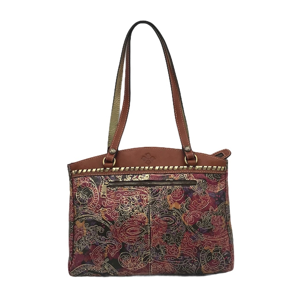 Elegant Paisley Tote Bag - Multicolor